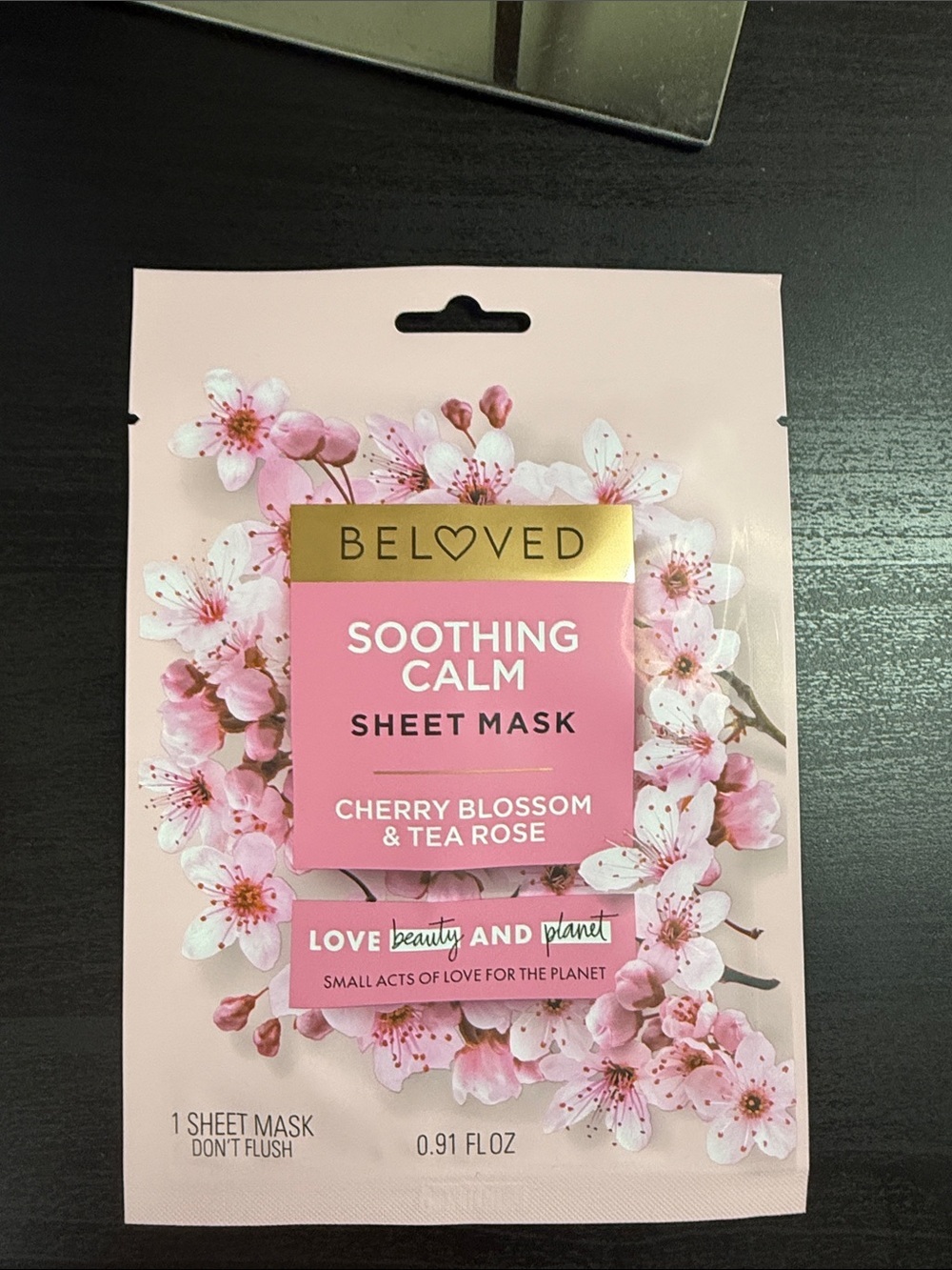 Love, Beauty and Planet Beloved Soothing Calm Sheet Mask - Cherry Blossom